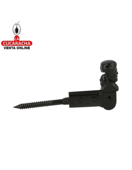 BLISTER RETENEDOR RUSTICO CONTRAVENTANA ACERO-ZAMAC MODELO 3.