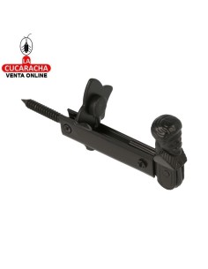 BLISTER RETENEDOR RUSTICO CONTRAVENTANA ACERO-ZAMAC MODELO 6.