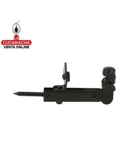 BLISTER RETENEDOR RUSTICO CONTRAVENTANA ACERO-ZAMAC MODELO 6.