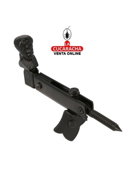 BLISTER RETENEDOR RUSTICO CONTRAVENTANA ACERO-ZAMAC MODELO 6.