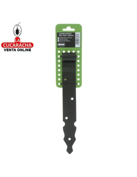 BLISTER GOZNE GOTICO RUSTICO ACERO MONTAJE PERNIO O MEDIA BISAGRA 9120 MODELO 7010.