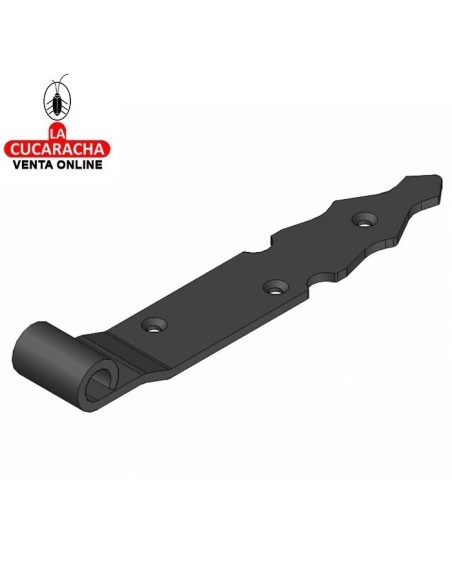 BLISTER GOZNE GOTICO RUSTICO ACERO MONTAJE PERNIO O MEDIA BISAGRA 9120 MODELO 7010.