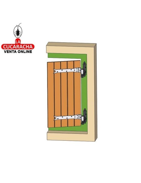 PERNIO GOTICO REGULABLE RUSTICO ACERO MONTAJE PERNIO 7100-7110 MODELO 8060.