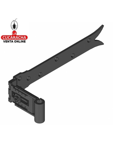 GOZNE GOTICO REGULABLE RUSTICO ACERO MONTAJE PERNIO 8060 MODELO 7100.