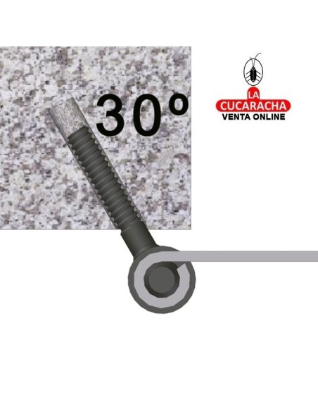 BLISTER PERNIO GOTICO RUSTICO ACERO MONTAJE GOZNES 7000 A 7050 MODELO 8040.