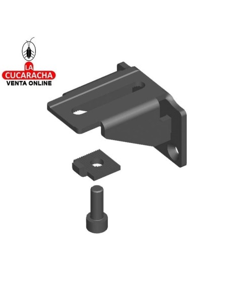 SOPORTE PERNIO REGULABLE RUSTICO ACERO MODELO 8080.