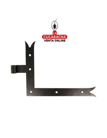 GOZNE ESCUADRA GOTICO RUSTICO ACERO MONTAJE PERNIO 4600 A 5100 MODELO 4000.