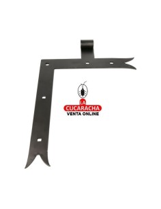 GOZNE ESCUADRA GOTICO RUSTICO ACERO MONTAJE PERNIO 4600 A 5100 MODELO 4000.