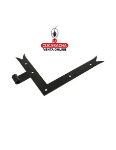 GOZNE ESCUADRA GOTICO RUSTICO ACERO MONTAJE PERNIO 4600 A 5100 MODELO 4000.