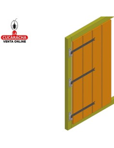 GOZNE GOTICO RUSTICO ACERO MONTAJE PERNIO 4600 A 5100 MODELO 4200.