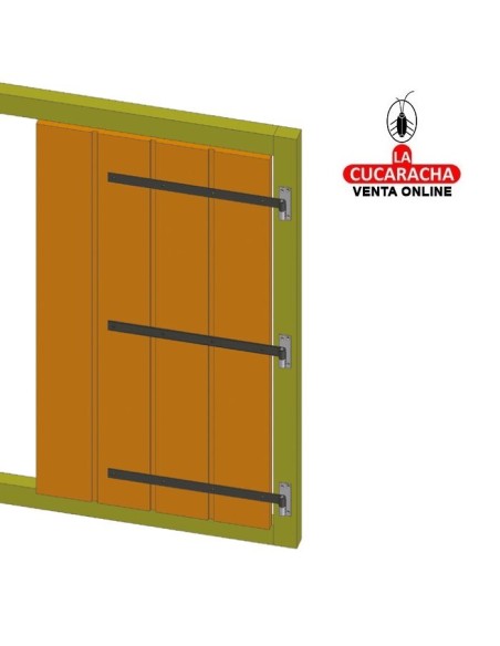 GOZNE GOTICO SIMPLE RUSTICO ACERO MONTAJE PERNIO 4600 A 5100 MODELO 4300.