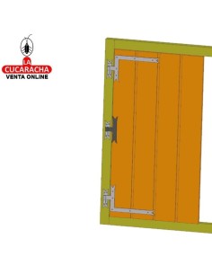 GOZNE GOTICO EN T RUSTICO ACERO MONTAJE PERNIO 4600 A 5100 MODELO 4400.