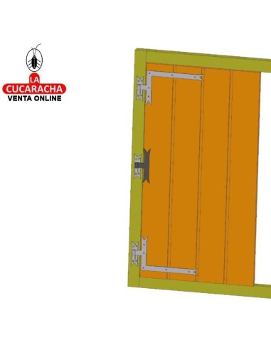 GOZNE GOTICO EN T RUSTICO ACERO...