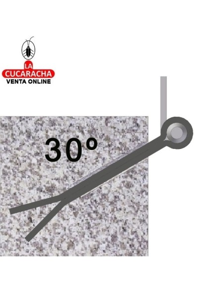 PERNIO RUSTICO A MURO ACERO MONTAJE GOZNES 4000 A 4500 MODELO 4600.