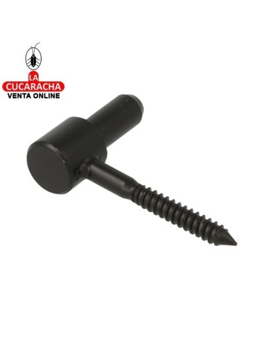 PERNIO RUSTICO ROSCADO A MURO ACERO...