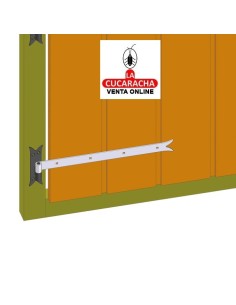 PERNIO PLACA GOTICO RUSTICO ACERO MONTAJE GOZNES 4000 A 4500 MODELO 4800.