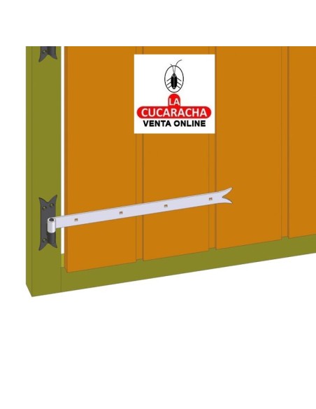 PERNIO PLACA GOTICO RUSTICO ACERO MONTAJE GOZNES 4000 A 4500 MODELO 4800.