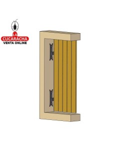 PERNIO T GOTICO RUSTICO ACERO MONTAJE GOZNES 4000 A 4500 MODELO 5000.