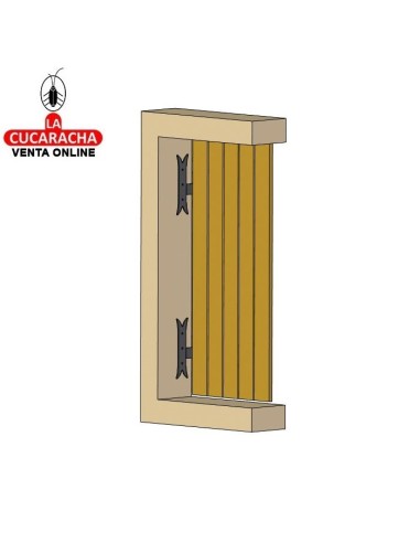 PERNIO T GOTICO RUSTICO ACERO MONTAJE...