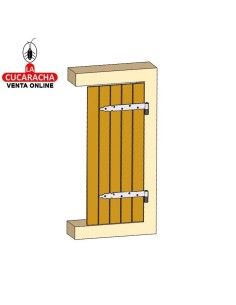 PERNIO T GOTICO RUSTICO ACERO MONTAJE GOZNES 4000 A 4500 MODELO 5000.