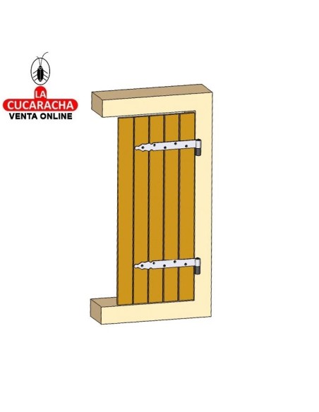 PERNIO T GOTICO RUSTICO ACERO MONTAJE GOZNES 4000 A 4500 MODELO 5000.