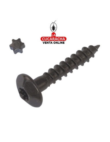 TIRAFONDO INVIOLABLE FIJACION PERNIOS...