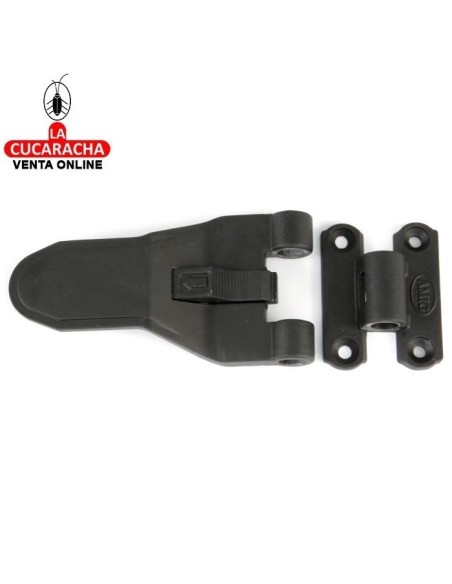 HERRAJE AUTOMATICO RUSTICO CIERRE CONTRAVENTANA 1 Y 2 HOJAS 124MM MODELO 2916.