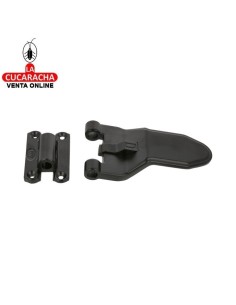 HERRAJE AUTOMATICO RUSTICO CIERRE CONTRAVENTANA 1 Y 2 HOJAS 124MM MODELO 2916.