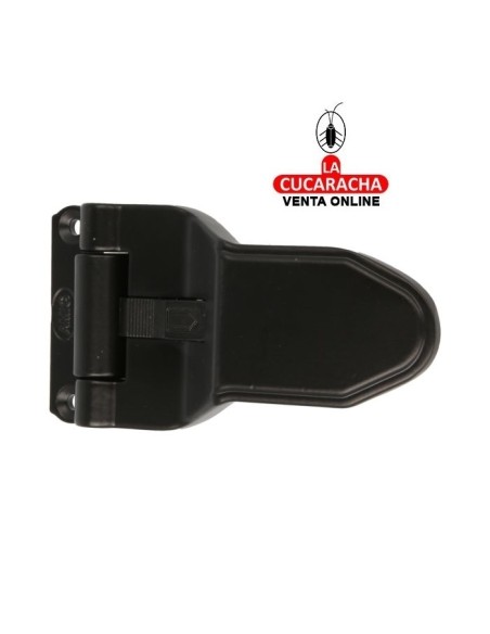 HERRAJE AUTOMATICO RUSTICO CIERRE CONTRAVENTANA 1 Y 2 HOJAS 124MM MODELO 2916.