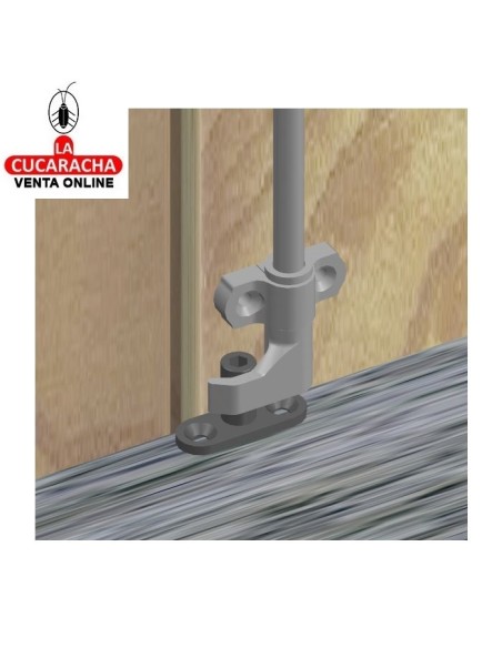 SOPORTE RECTO SIMPLE DE CIERRE RUSTICO CONTRAVENTANA MODELO 2907.