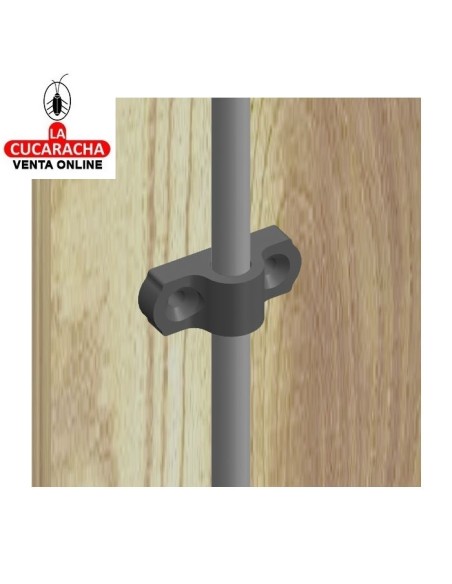 SOPORTE RECTO GUIA BARRA CIERRE HERRAJE RUSTICO CONTRAVENTANA MODELO 2909.