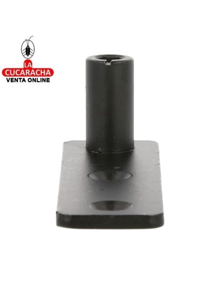 SOPORTE RECTO CON PLACA PARA CIERRE HERRAJE RUSTICO CONTRAVENTANA MODELO 2912.