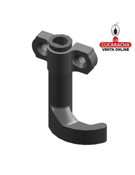 GANCHO CIERRE INVERTIDO DERECHO RUSTICO HERRAJE CONTRAVENTANAS MODELO 2961.