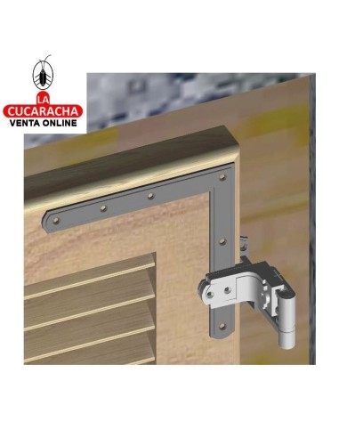 CONJUNTO GANCHOS CIERRE RUSTICO...