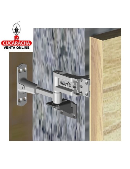 SOPORTE PARA PERNIO REGULABLE RUSTICO MOCHETAS O CONTRAVENTANAS MODELO 2914.