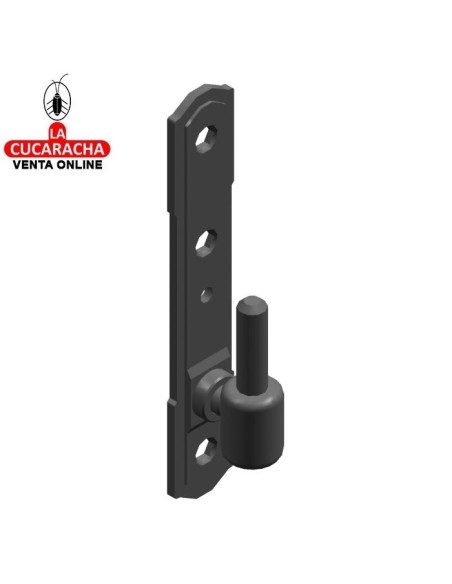 PERNIO FIJO CON PLACA RUSTICO FIJACION CONTRAVENTANAS 5 MODELOS.