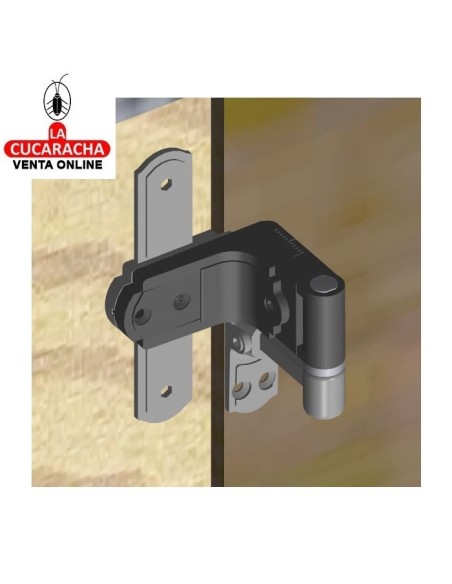 BISAGRA REGULABLE CONTRAVENTANAS RUSTICA 48-62MM MODELO 3001.