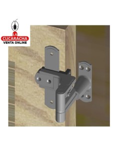 SOPORTE PARA PLACAS VERTICALES O ESCUADRAS JUNTO BISAGRAS REGULABLES CONTRAVENTANAS SOLAPADAS MODELO 3030.