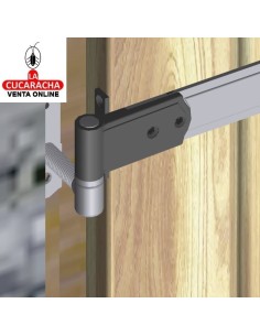 BISAGRA FIJA RUSTICA CONTRAVENTANAS SOLAPADAS MODELO 3010-3011.