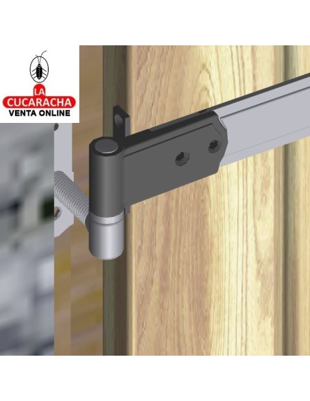 BISAGRA FIJA RUSTICA CONTRAVENTANAS SOLAPADAS MODELO 3010-3011.