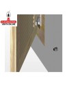 TOPE PROTECTOR CONTRAVENTANAS RUSTICO CON MUELLE MODELO 3110.