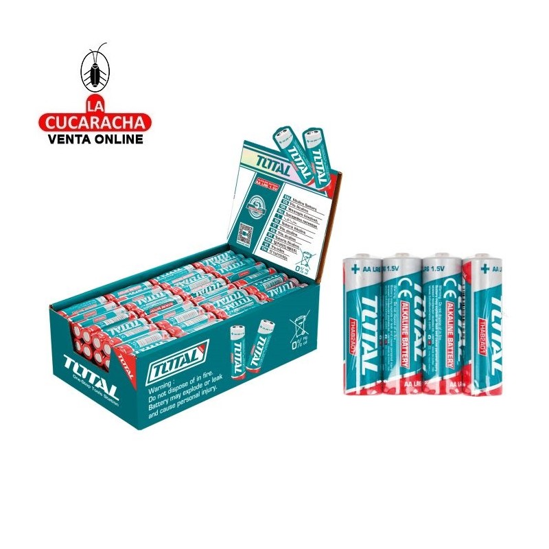 PACK 4-PILA ALCALINA 1.5V-LR06-AA MODELO THAB2A01.