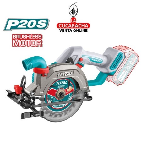 Sierra circular BRUSHLESS a batería 20V Modelo TSLI1402.