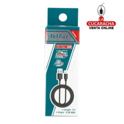 CABLE 1M USB TIPO A a USB C MODELO TIUCC01.