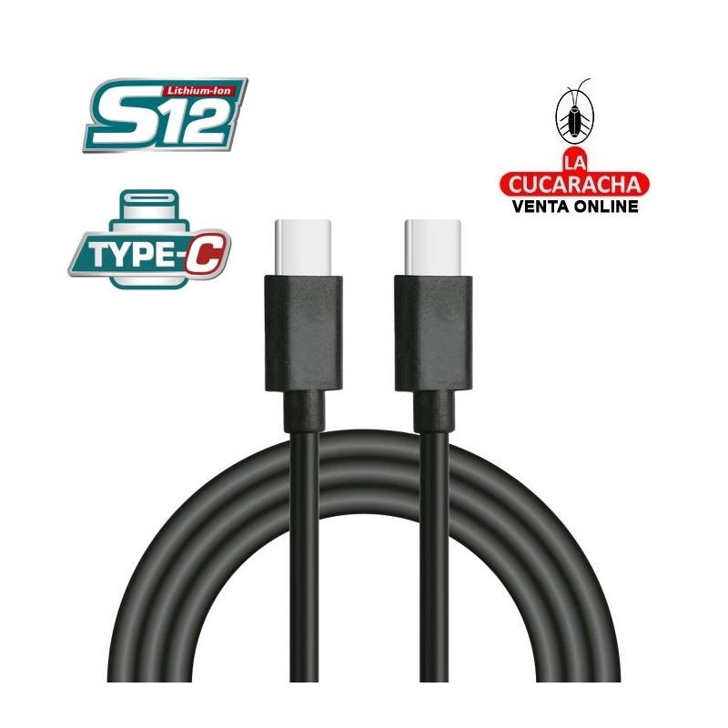 CABLE 1M USB TIPO C a USB C MODELO TIUCC02.