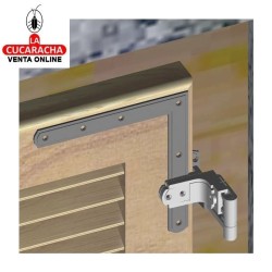 ESCUADRA RUSTICA ACERO REFUERZO CONTRAVENTANAS MADERA MODELO 3090.