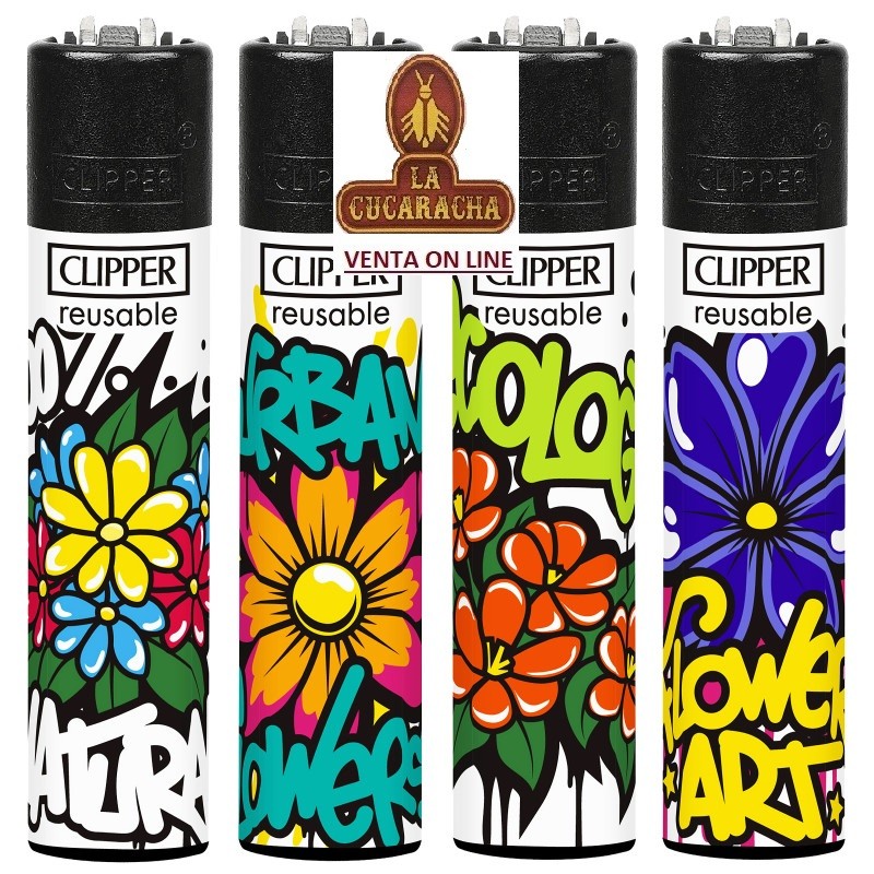 ENCENDEDOR CLIPPER NORMAL-EXPOSITOR 48- «URBAN FLOWERS».