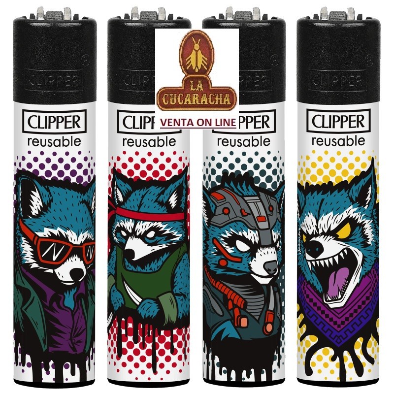 ENCENDEDOR CLIPPER NORMAL-EXPOSITOR 48- «RACOONS».