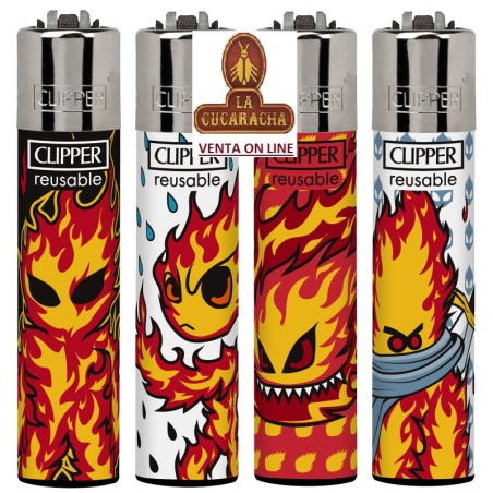ENCENDEDOR CLIPPER NORMAL-EXPOSITOR 48- «BURNINGMAN».