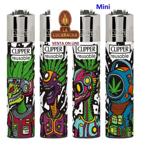 ENCENDEDOR CLIPPER MINI-EXPOSITOR 48 «ASTRO WEED 1».
